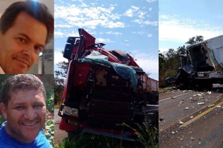 Tragédia na BR-262: colisão entre caminhões deixa dois mortos